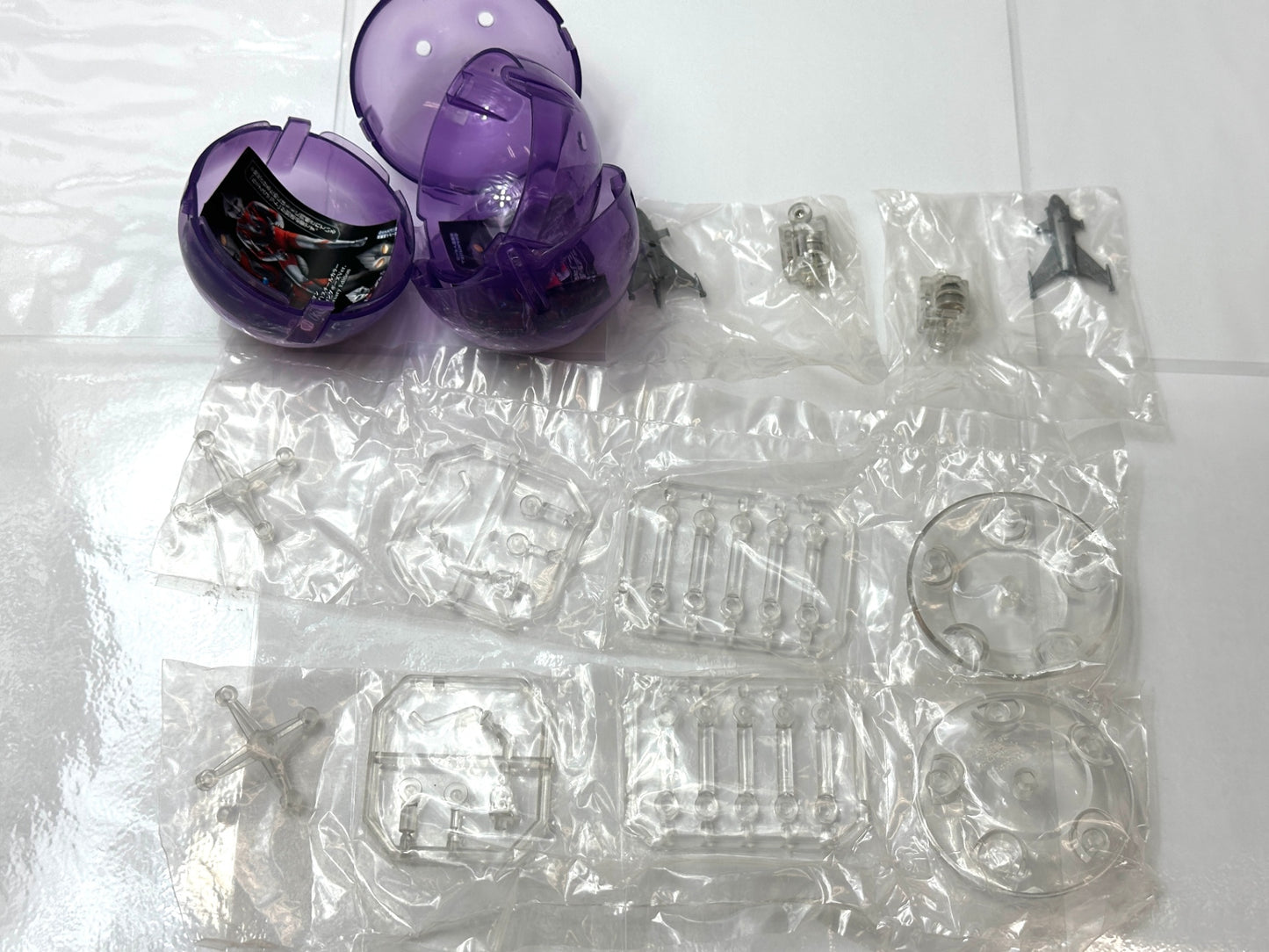 アルティメットルミナス ウルトラマンSP 5個セット グリッターティガ ジェットビートル＋ルミナスユニット/ガッツウイング1号＋ルミナスユニット×2 BANDAI ガシャポン フィギュア 8/21