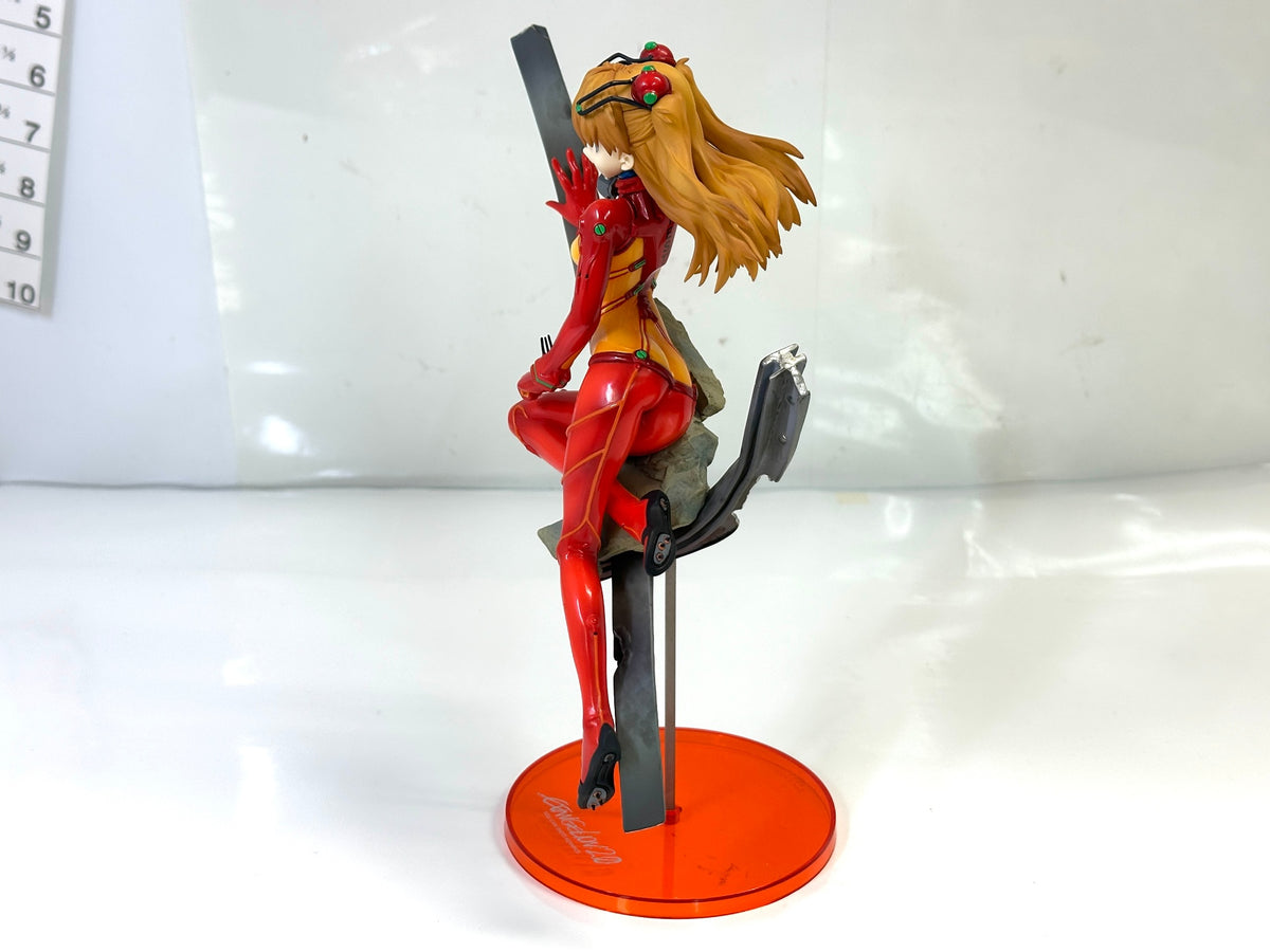 現状品 ALTER アルター PVC製塗装済み完成品 ヱヴァンゲリヲン新劇場版：破 式波・アスカ・ラングレー テスト用プラグスーツVer. 1/8スケールフィギュア 9/14