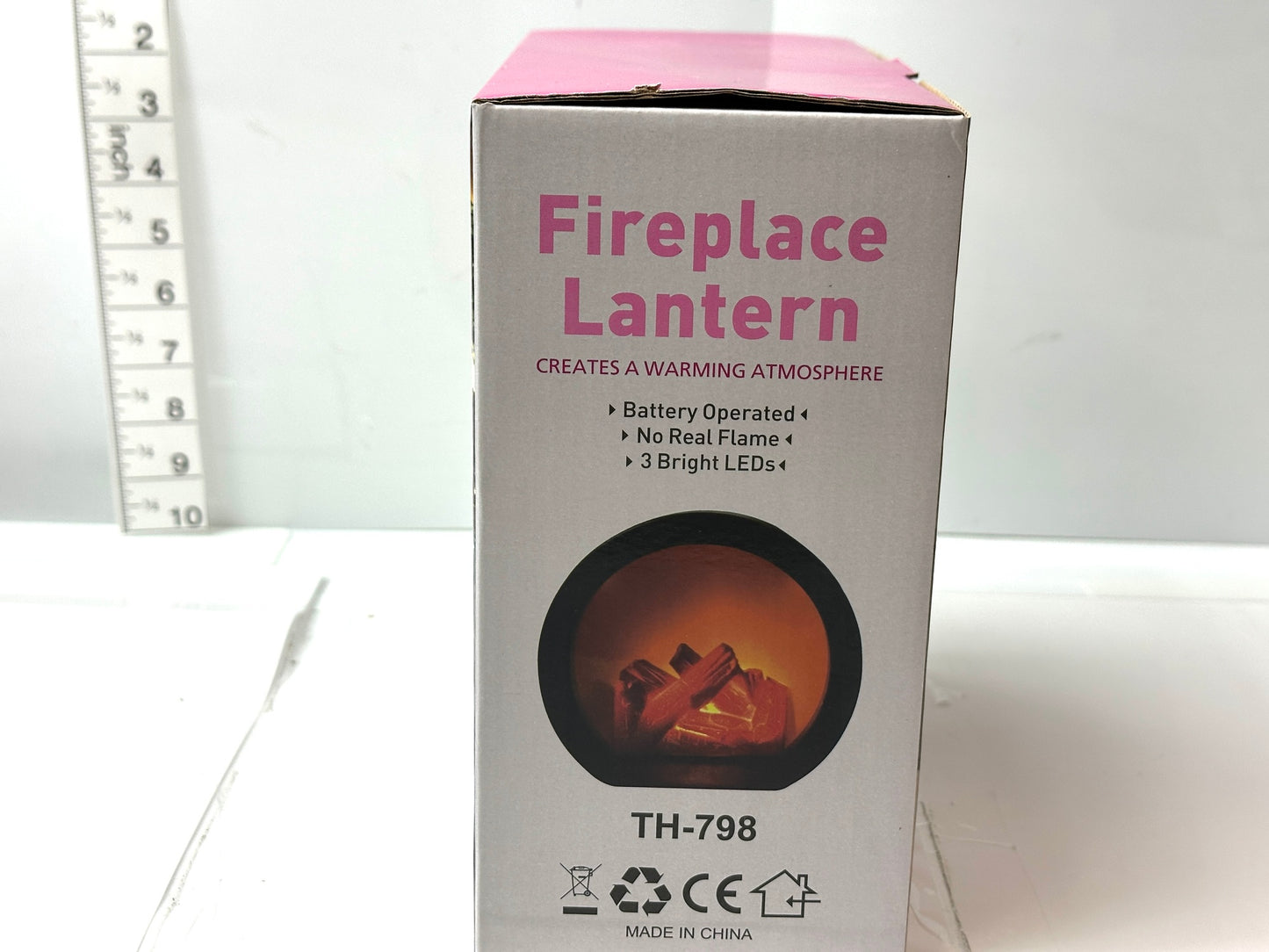 ファイヤープレイス ランタン LEDインテリアライト 暖炉型ランタン 11/1