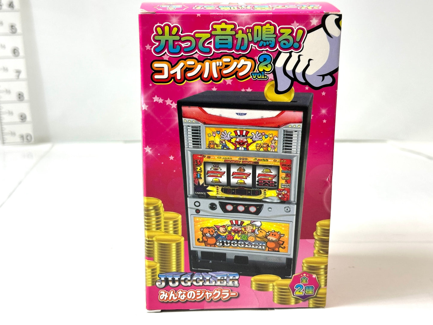 ジャグラー JUGGLER 4点セット 液晶温湿度計クロック4 プレート＆フォークセット リラックスパンツ BLACK コインバンク みんなのジャグラー 10/6