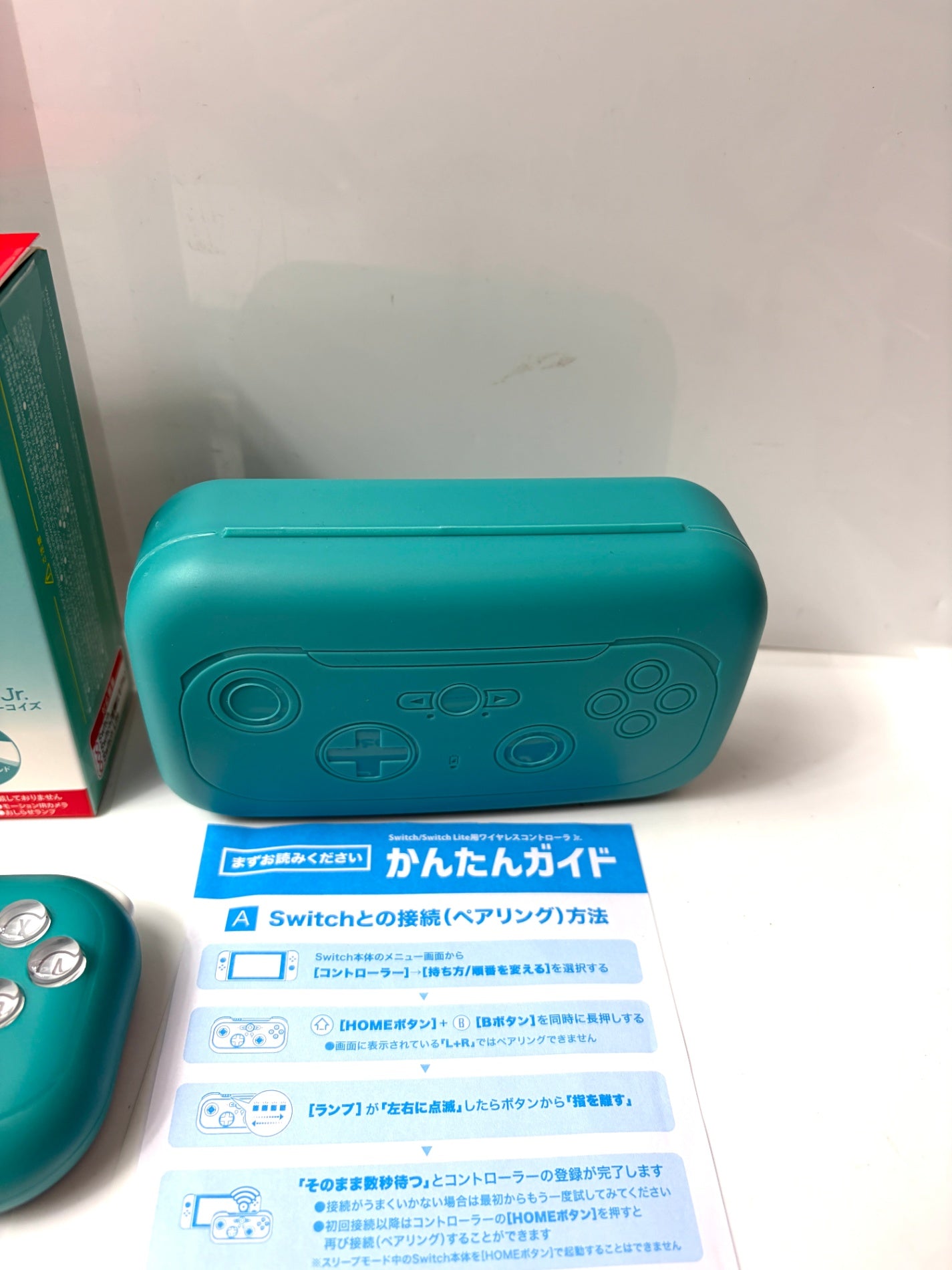 Answer Switch 互換 ワイヤレス コントローラー Jr. 収納ケース付き グリーン