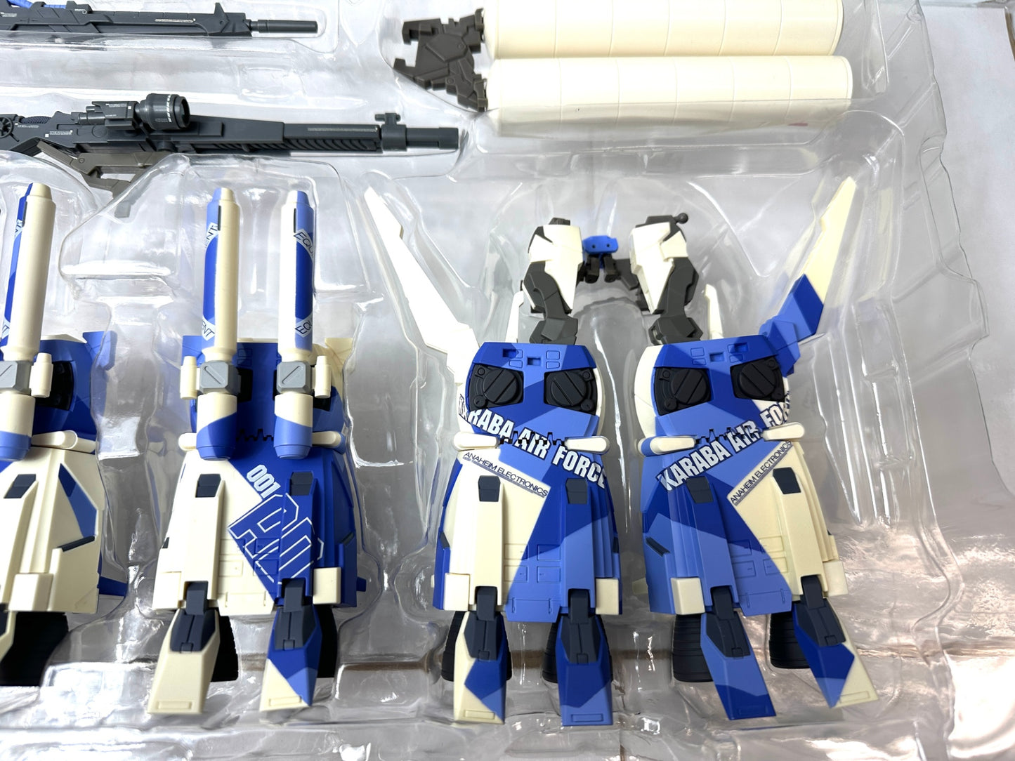 訳あり BANDAI バンダイ GUNDAM FIX FIGURATION ガンダム フィックスフィギュレーション METAL COMPOSITE リミテッド ゼータプラス(ブルー) 超合金 12/17