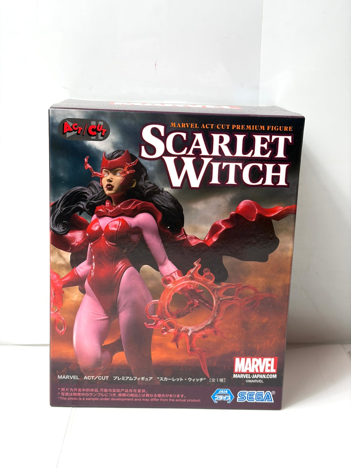 MARVEL ACT/CUT プレミアムフィギュア スカーレット・ウィッチ（SEGA）