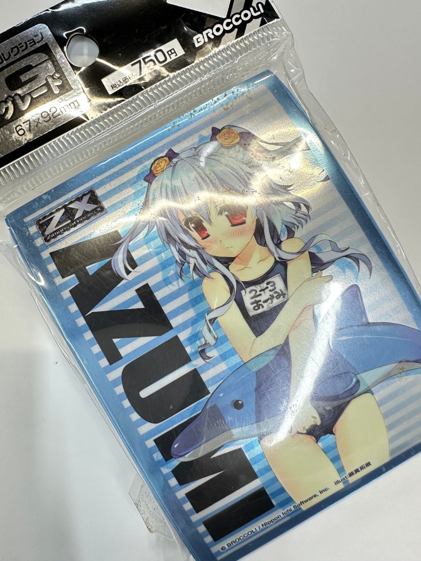 Z/X ゼクス スリーブ 各務原あづみ 水着 プラチナグレード 60枚入り ブロッコリー