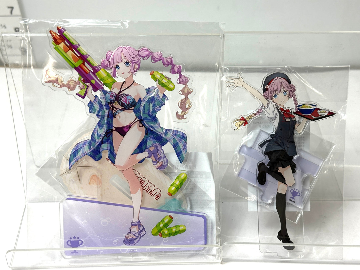 蓮ノ空女学院 スクールアイドルクラブ 8番らーめん コラボ 安養寺姫芽 まとめセット アクリルスタンド アクスタ ポストカード アクリルキーチェーン レンゲ 12/11