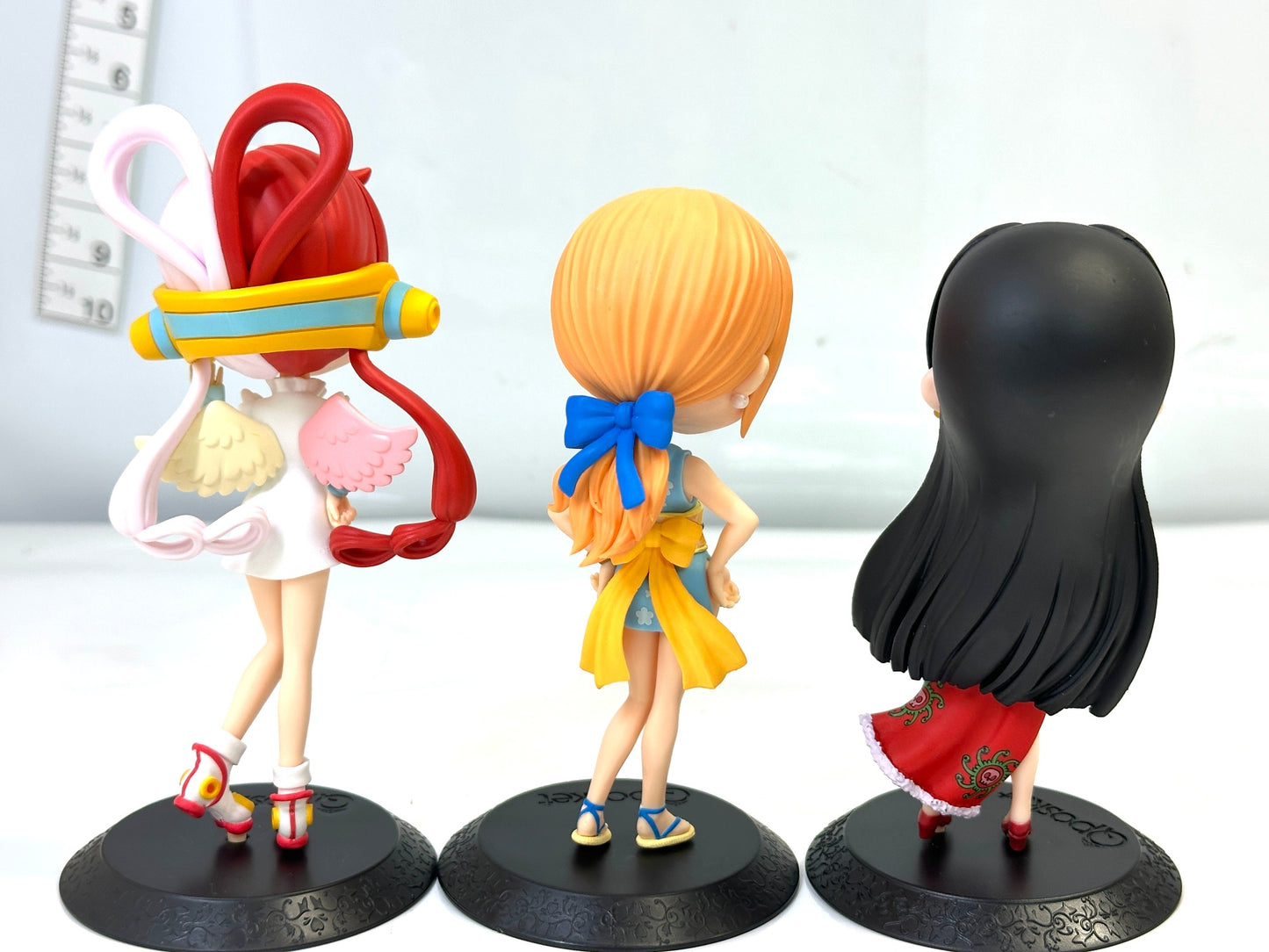 現状品 ONE PIECE ワンピース Q posket フィギュア 3点セット ウタ おナミ ボア・ハンコック スペシャルカラーVer.  5/21