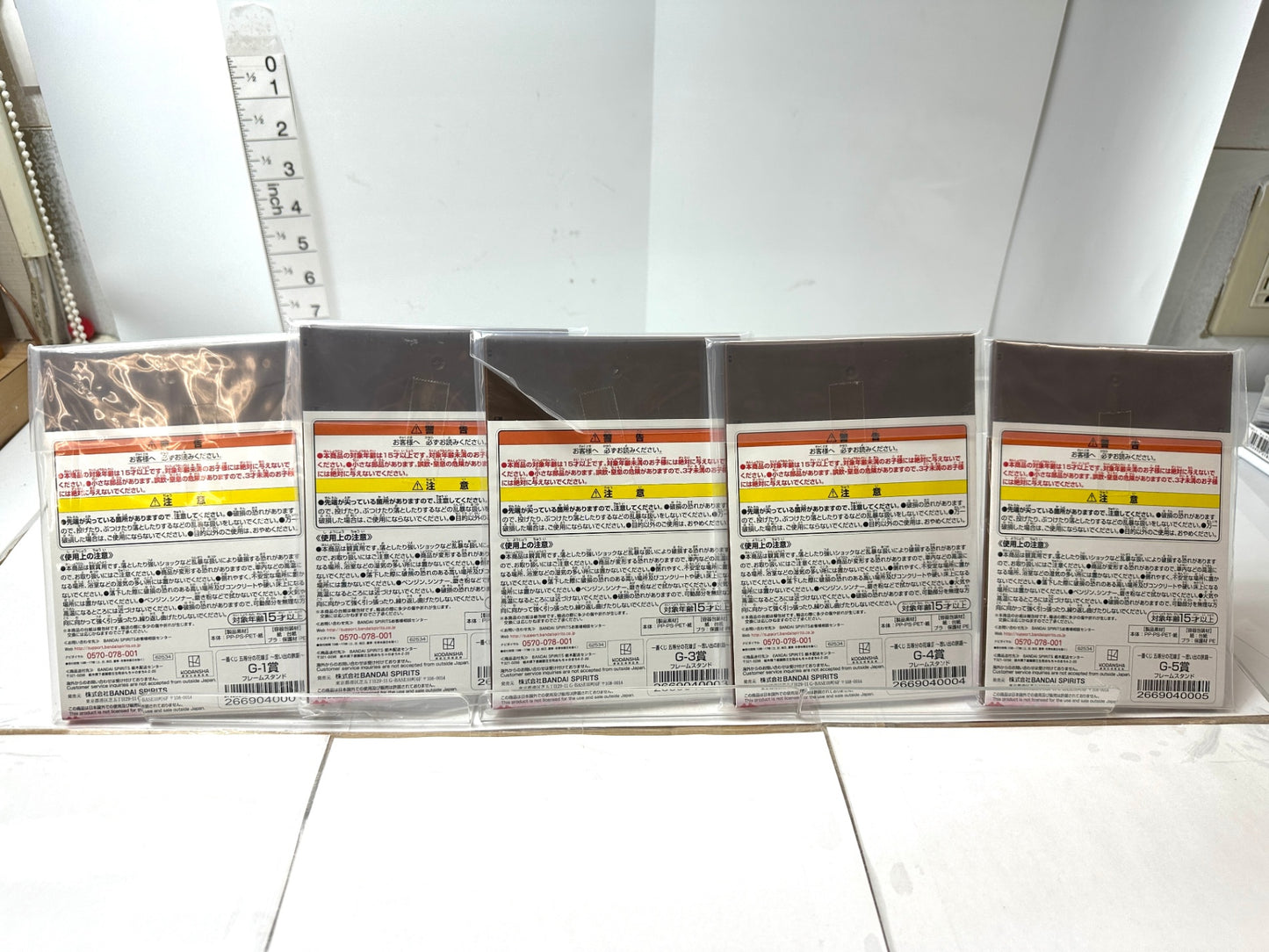 一番くじ 五等分の花嫁∬ ～夏の思い出～ G賞 フレームスタンド全5種コンプリートセット中野一花/二乃/三玖/四葉/五月 12/4