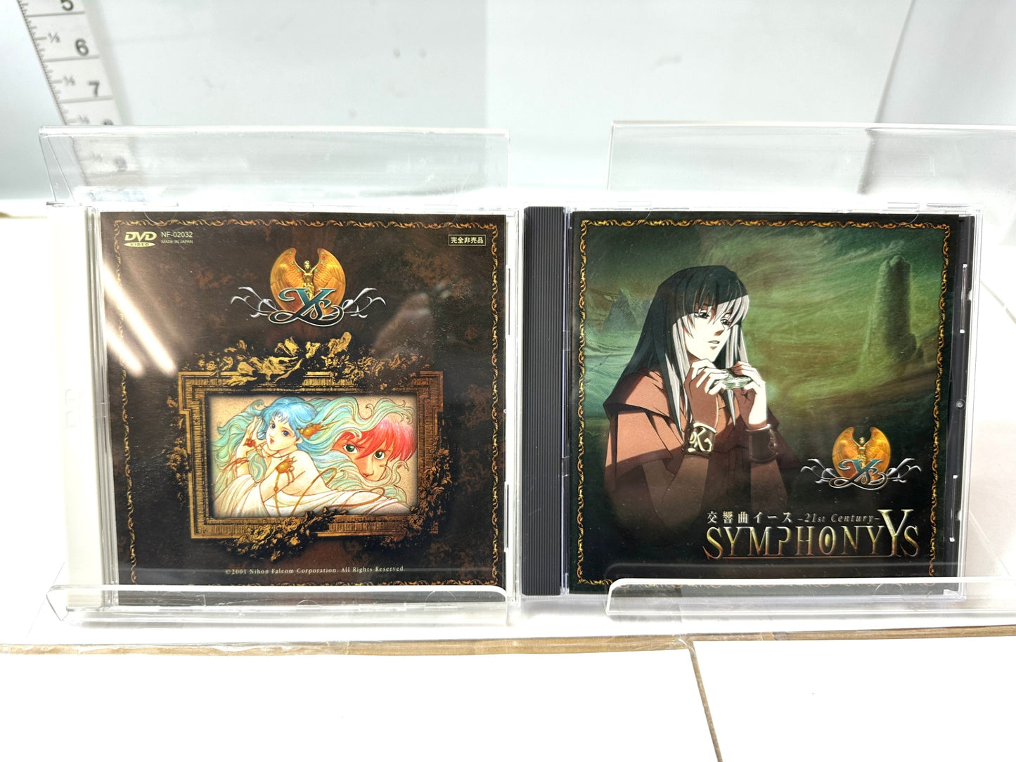 現状品 PCゲームソフト イース1・2完全版 イース6 ナピシュテムの匣 日本ファルコム アクションRPG Windows DVD-ROM 12/4