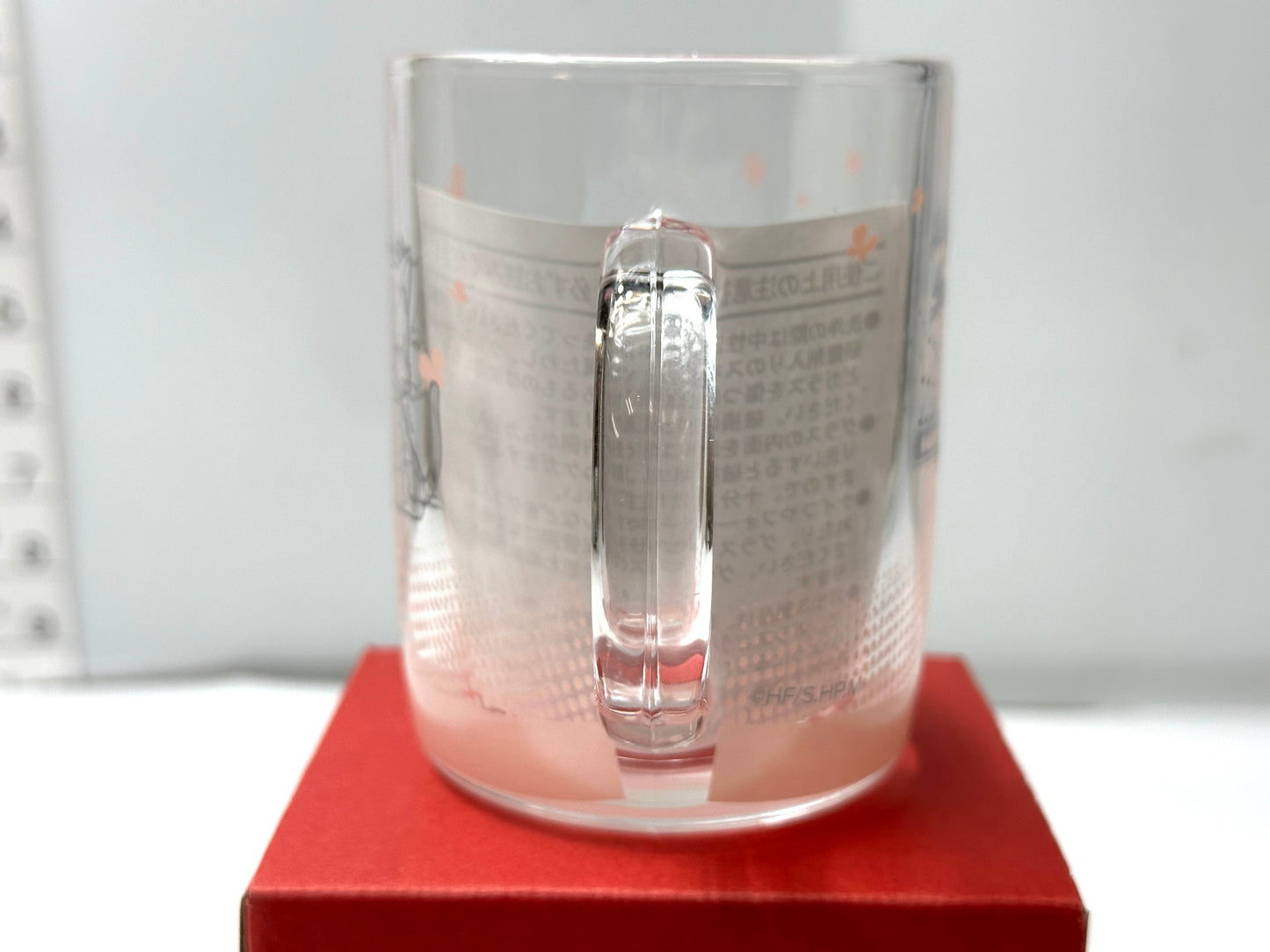 開封済み・未使用品 アクロス ハイキュー!! ガラスマグカップ 音駒高校 サイズ：直径70mm×高さ90mm