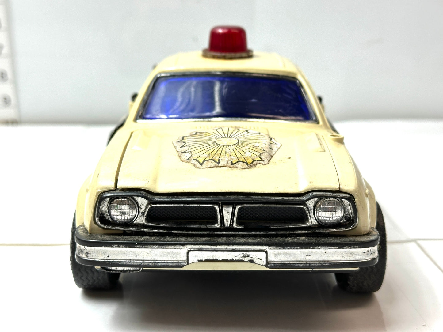 現状品 米澤玩具 ヨネザワトイズ ホンダ シビック パトカー ミニカー 左右ドアとリアハッチはワンタッチでオープンします 全長約 20cm 12/26