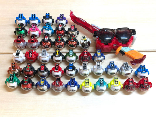 現状品 仮面ライダーゴースト 闘魂装填 DXサングラスラッシャー ゴーストアイコン 42個 まとめセット バンダイ 11/4