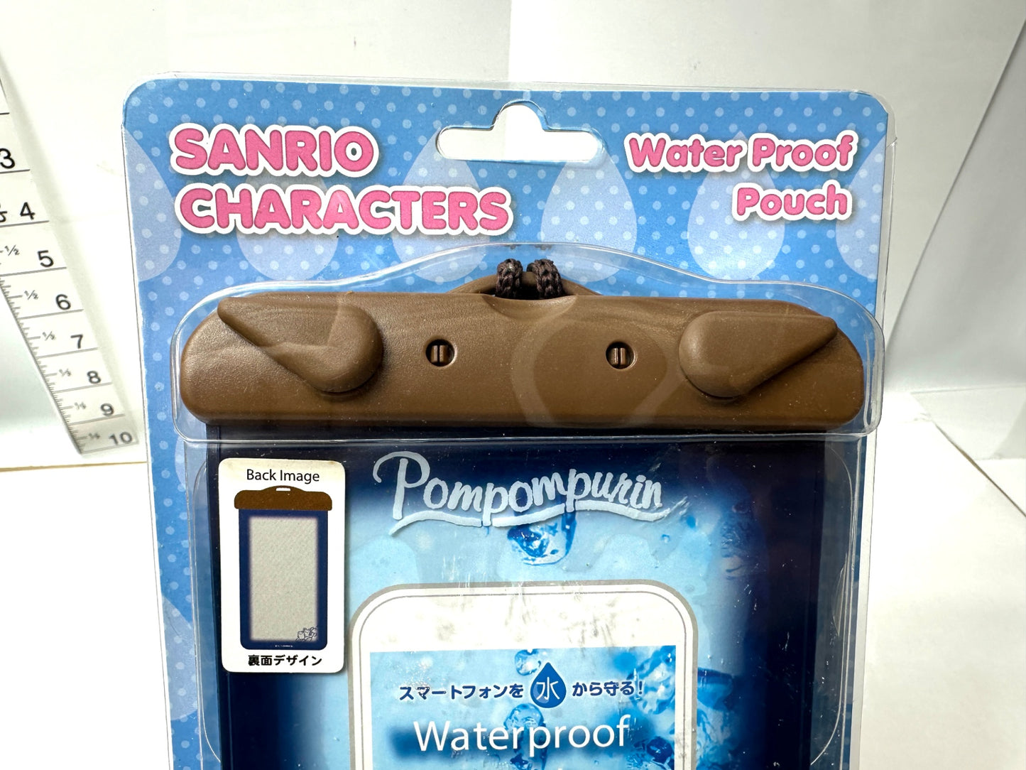 サンリオキャラクターズ 防水ポーチ ポムポムプリン プール スキー 野外フェス サンリオ スマホケース 12/4
