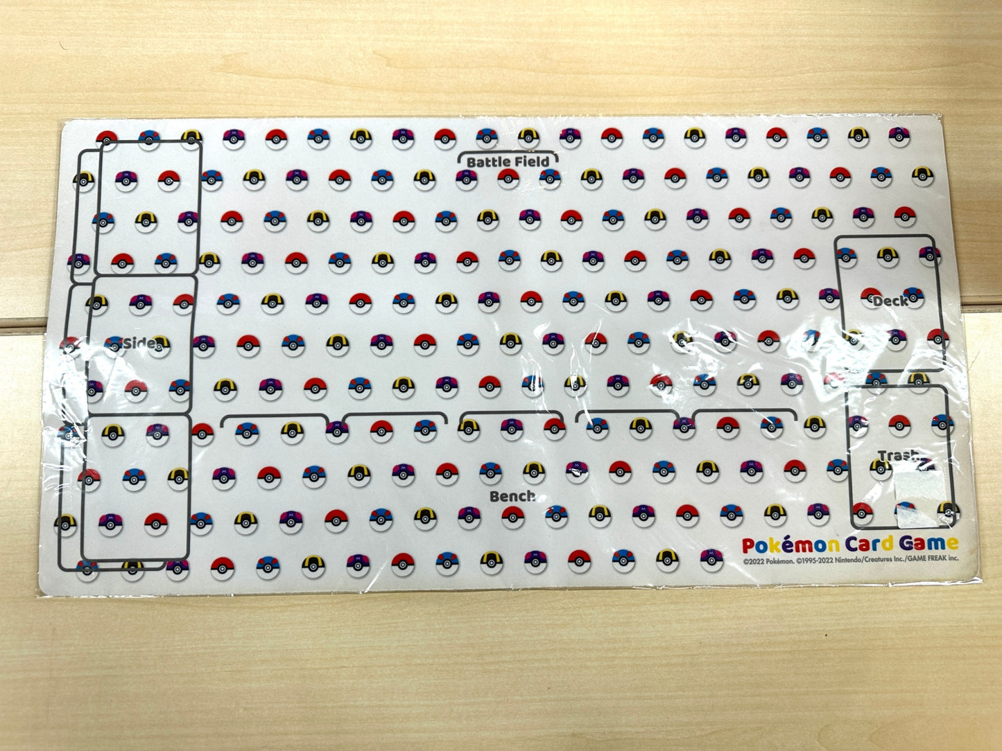プレイマット ラバーマット ポケモンカードゲーム モンスターボールデザイン 10/28