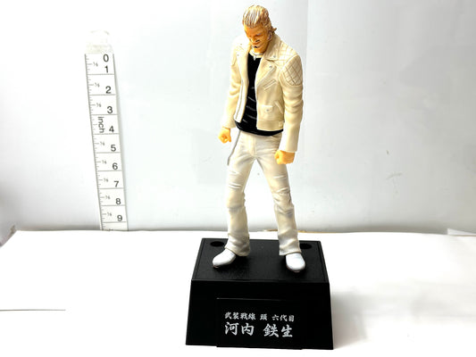 現状品 一番くじクローズ＆WORST Ｂ賞 河内鉄生ペンスタンド フィギュア サイズ：約29cm 2/11