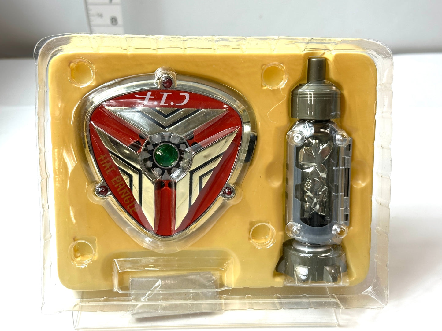 簡易動作確認済み 未来戦隊タイムレンジャー DXタイムエンブレム Version-F バンダイ BANDAI 4/3