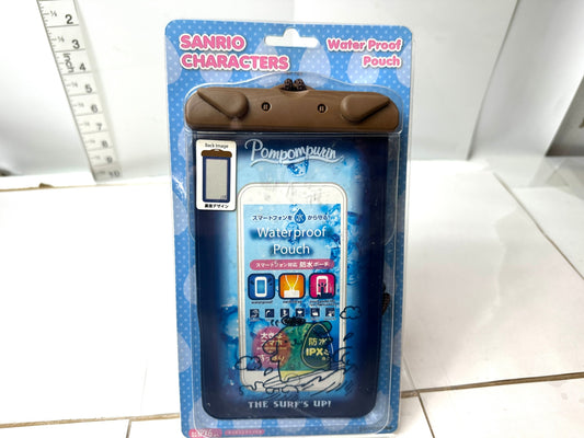 サンリオキャラクターズ 防水ポーチ ポムポムプリン プール スキー 野外フェス サンリオ スマホケース 12/4