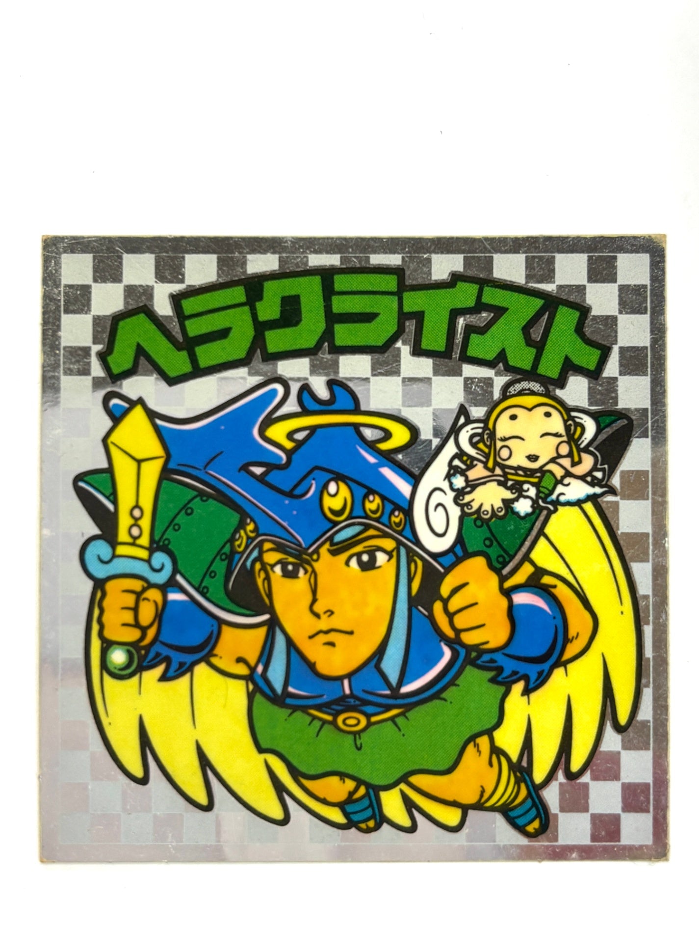 ロッテ ビックリマンシール 悪魔VS天使 ヘラクライスト 当時物　（D）