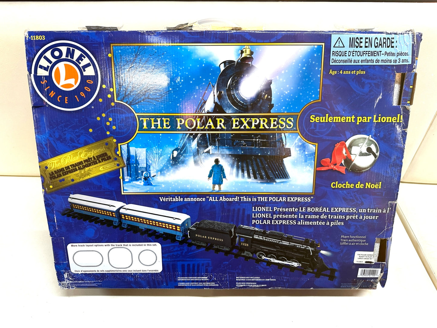ジャンク 動作未確認 パーツ欠品あり ライオネル ポーラー・エクスプレス すぐに遊べる列車セット 10/31