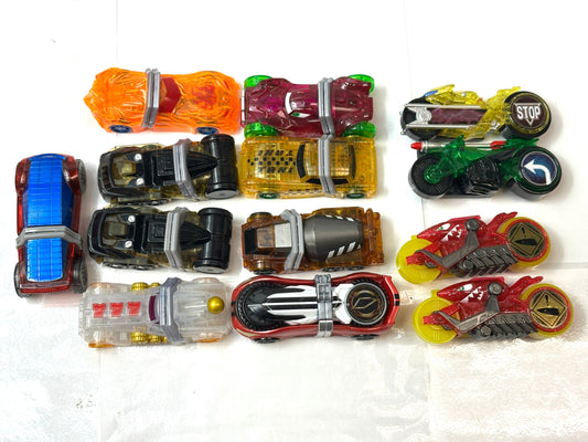 現状品  バンダイ 仮面ライダードライブ DXシフトデッドヒートセット 他 シフトカー シグナルバイク まとめセット 11/4