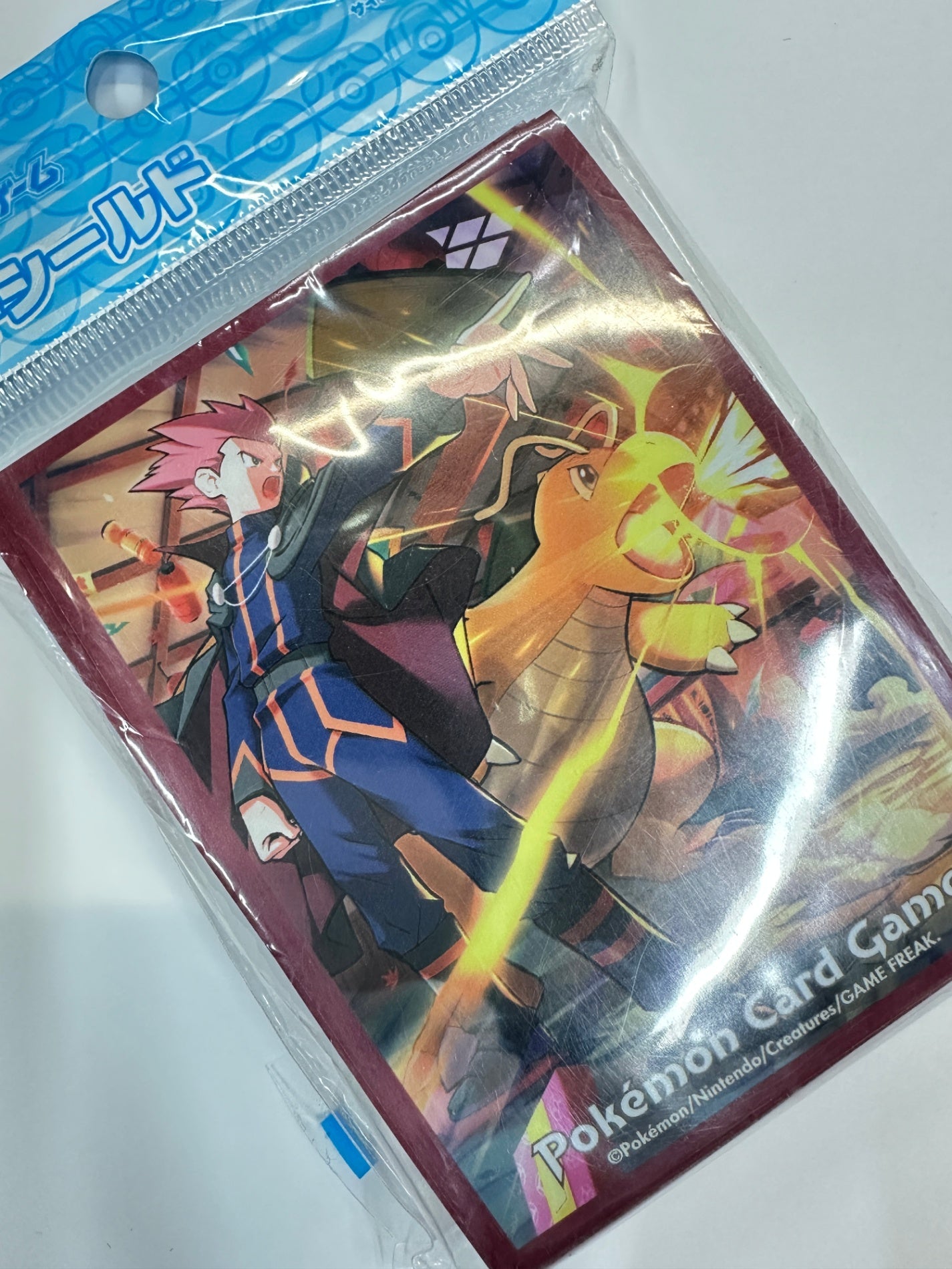 ポケモンカードゲーム　デッキシールド　カイリューはかいこうせん