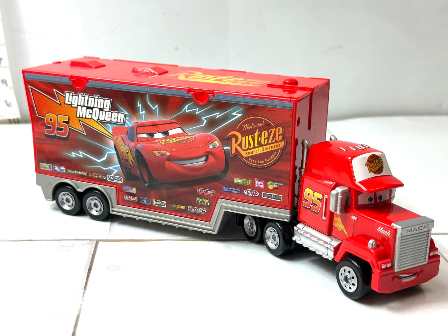 カーズ トミカ 整備トレーラーであそぼう！マック ミニカー 12/8