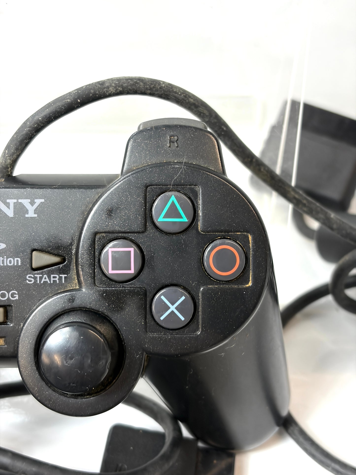 【現状品　純正2個セット】PS2 DUALSHOCK コントローラー SONY ブラック SCPH-10010