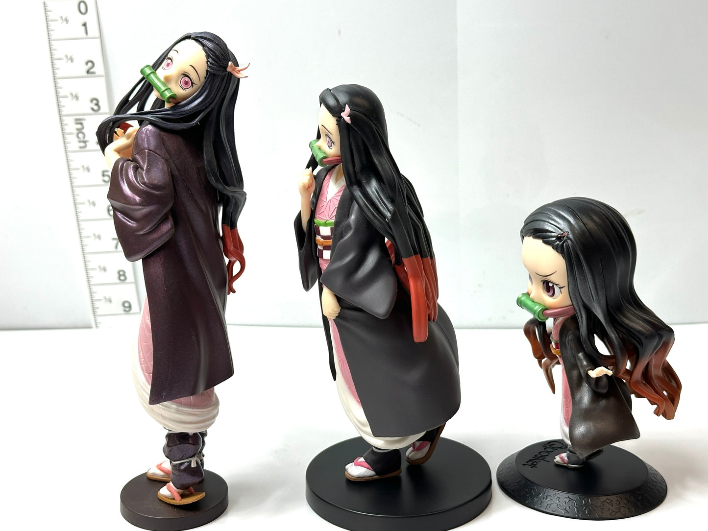 鬼滅の刃 竈門禰豆子 フィギュア 3体セット Q posket GLITTER&GLAMOURS スーパープレミアムフィギュア SPM 1/16