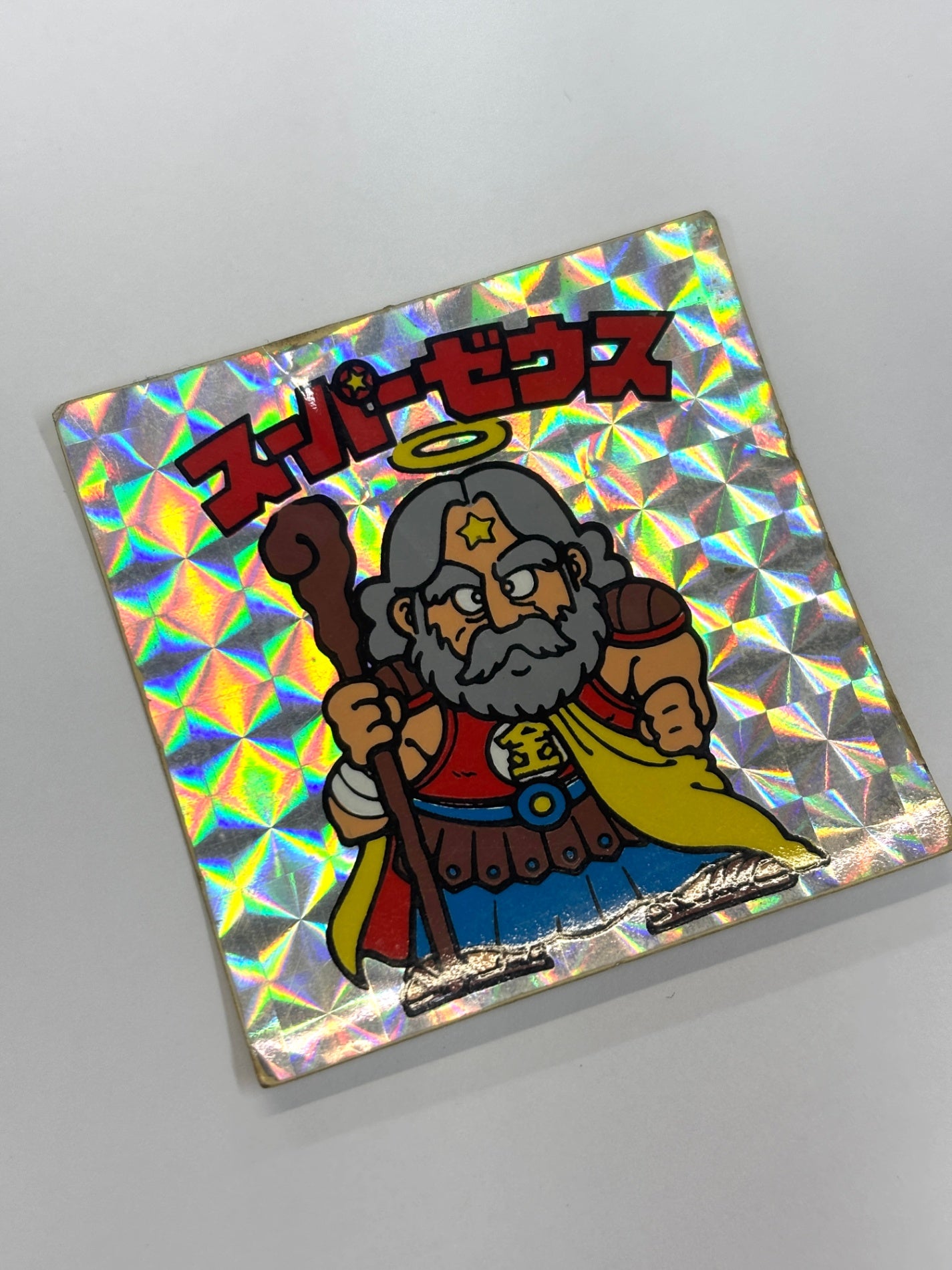 ビックリマンシール 悪魔VS天使シール　スーパーゼウス