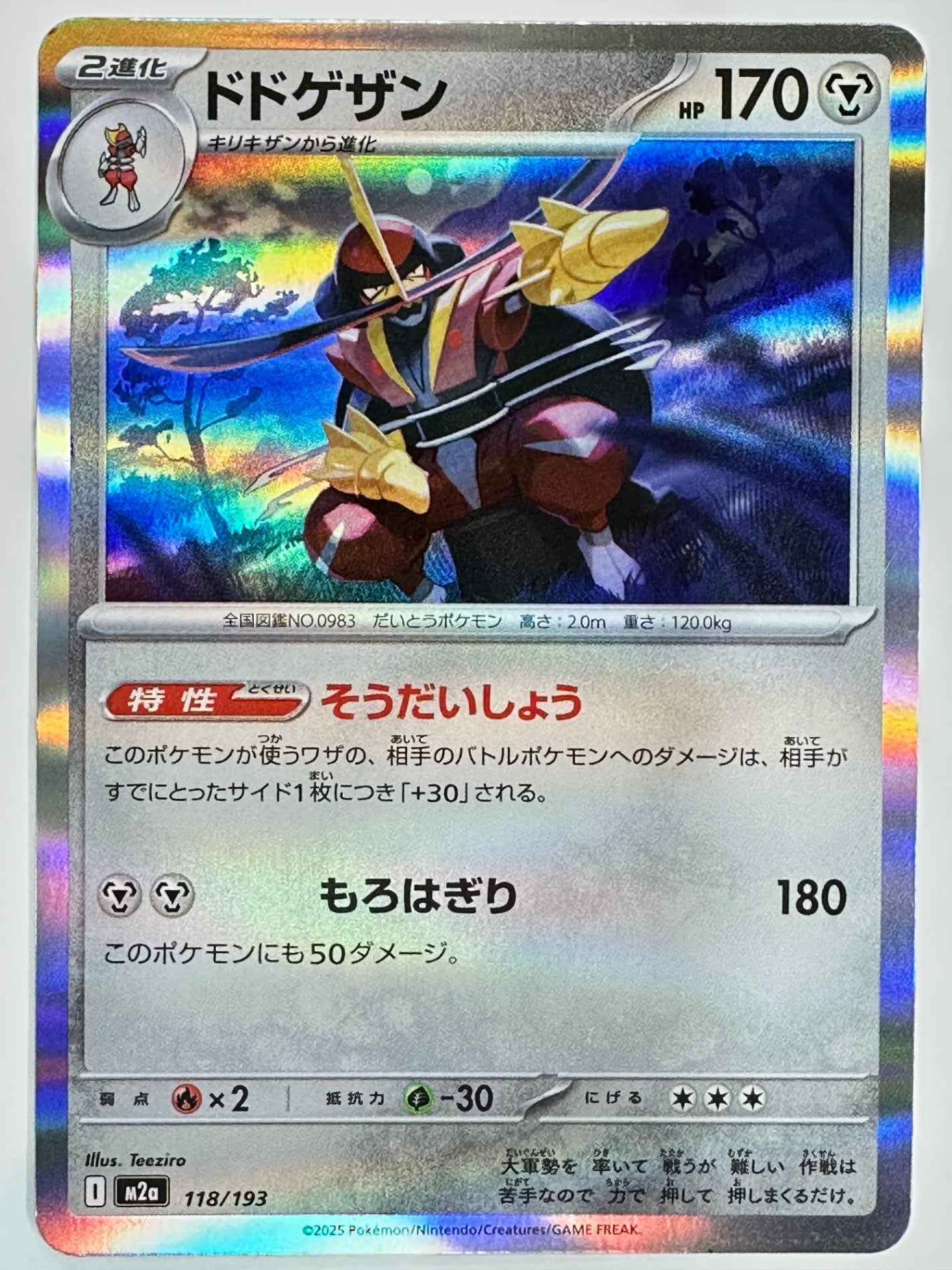 118/193 ドドゲザン