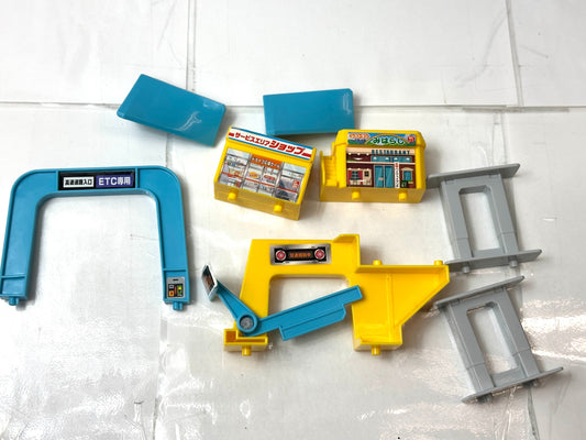 現状品 パーツ売り トミカ 2スピードでコントロール! トミカアクション高速どうろ パーツ まとめセット 11/18