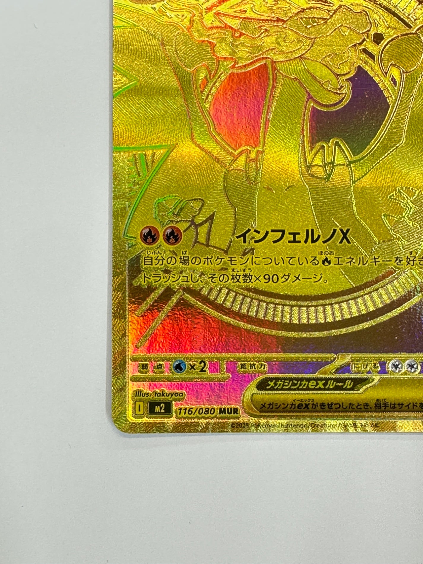 【状態B】116/080 メガリザードンXex