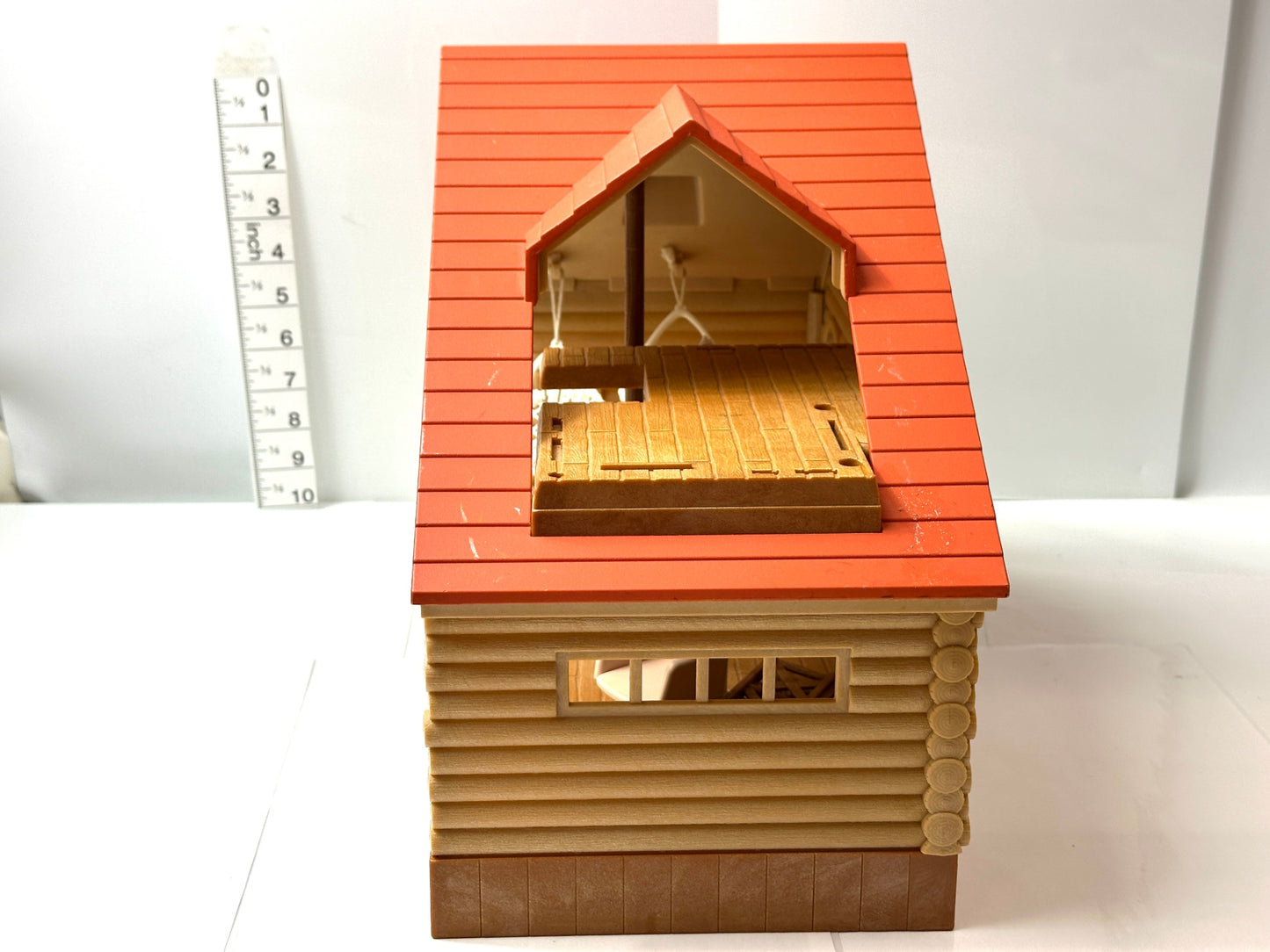 現状品 ジャンク扱い エポック社 シルバニアファミリー  おとまりファミリーコテージ 10/16