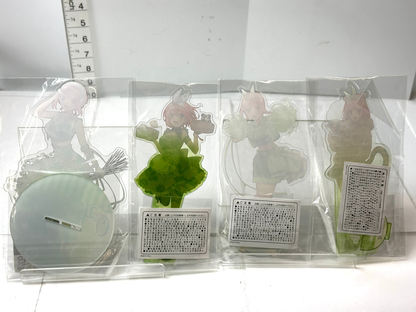 五等分の花嫁 中野 四葉 アクリルスタンド アクスタ 4種セット 11/21