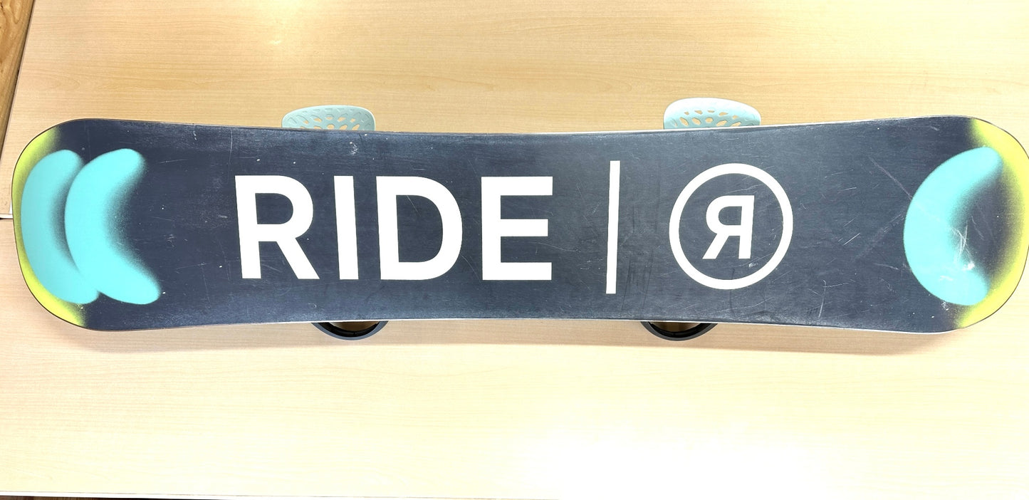 現状品 スノーボード RIDE AGENDA 149cm 21-22モデル ビンディング FLUX PR MLザイズ 2/20