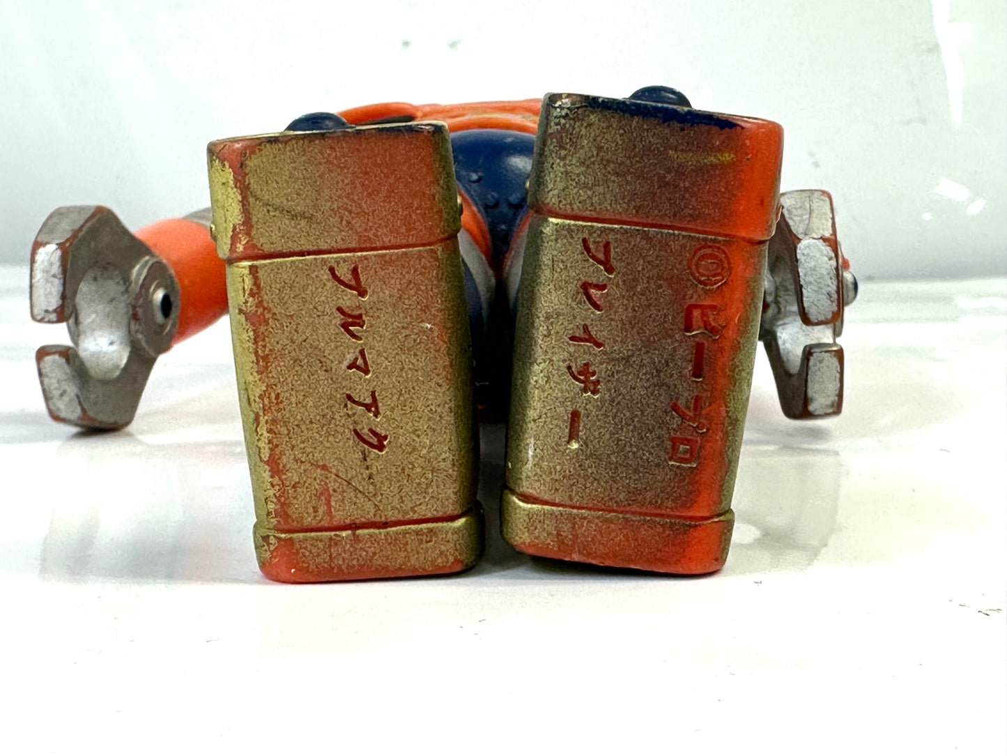 現状品 ブルマァク 冒険ロックバット ブレイザー ソフビ フィギュア 全高約19cm 70年代 昭和 レア ビンテージ 6/4