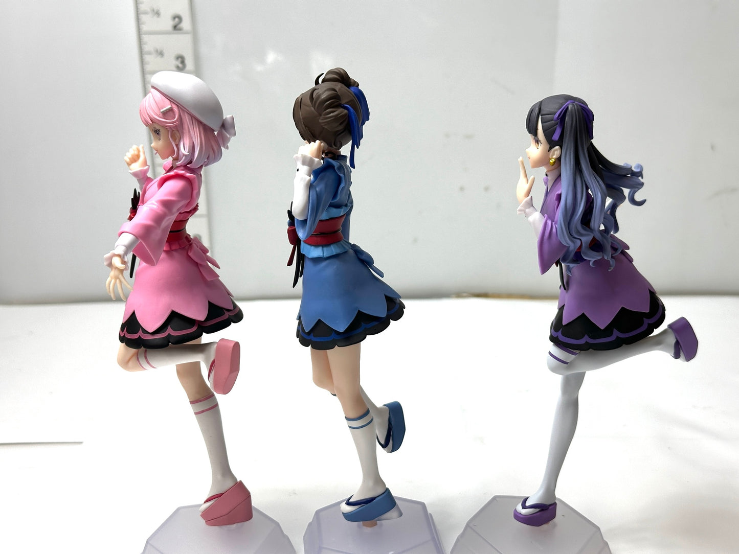 現状品  前橋ウィッチーズ Desktop×Decorate Collections 赤城ユイナ 新里アズ 上泉マイフィギュア3個セット 3/16