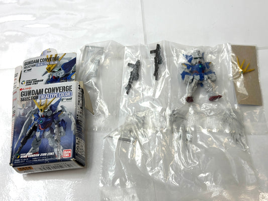 内装未開封品 FW GUNDAM CONVERGE SELECTION [REAL TYPE COLOR] ウイングガンダムゼロ(EW版) BANDAI ガンダムコンバージ 9/10