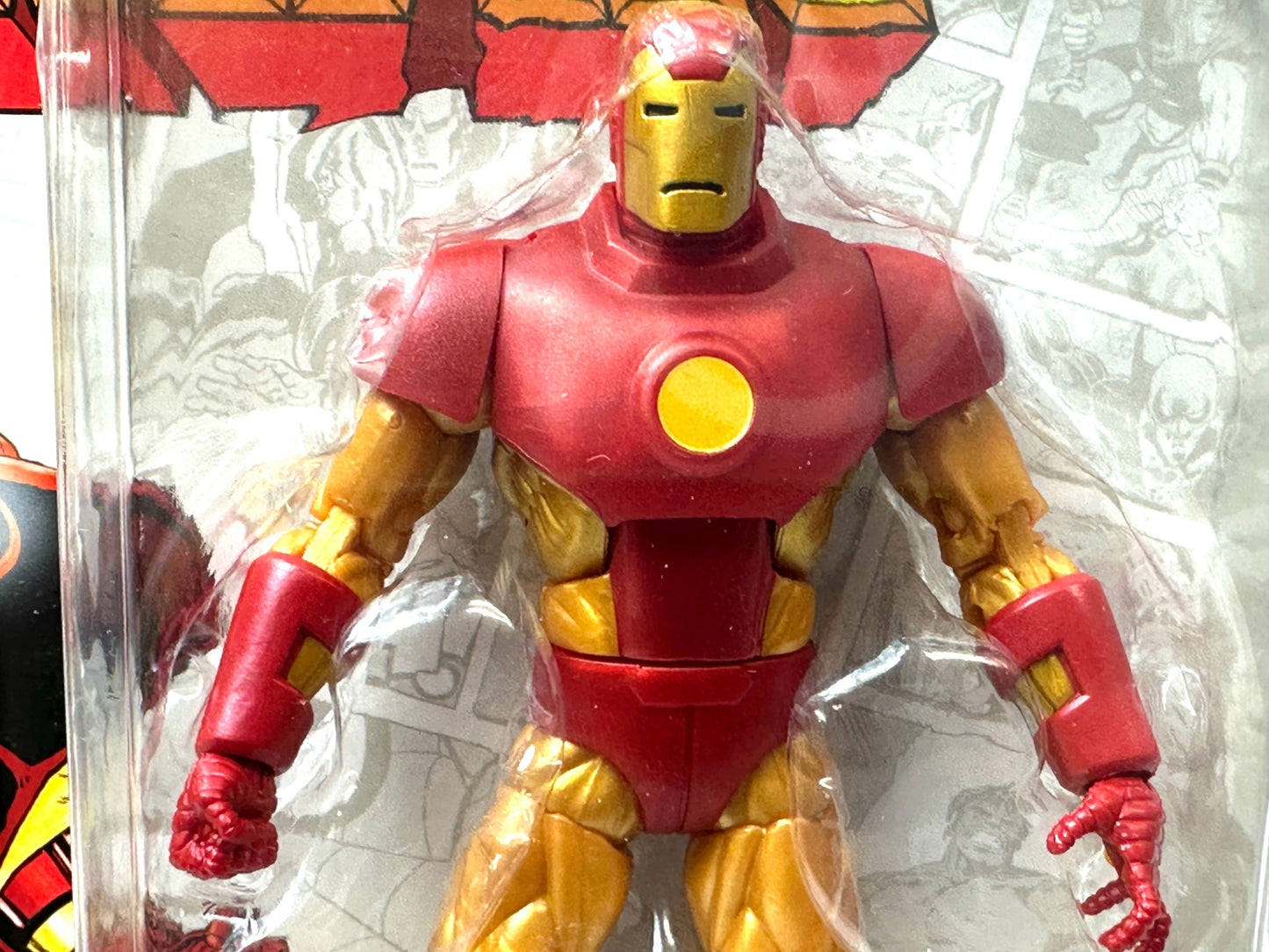 マーベル・コミック MARVEL ハズブロアクションフィギュア 6インチ スーパーヒーローズ・ヴィンテージ シリーズ1.0 アイアンマン 9/3