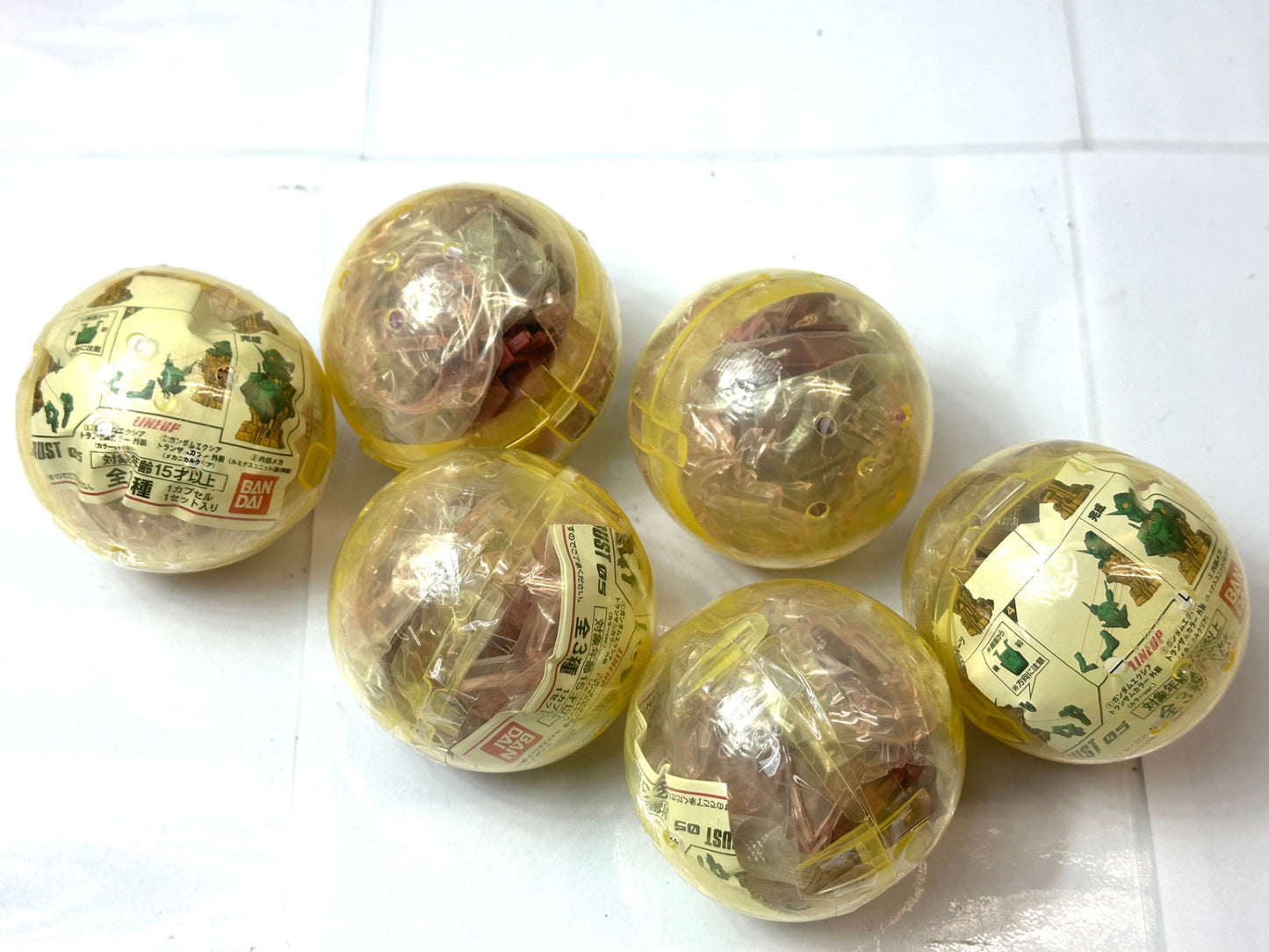 機動戦士ガンダム MS メカニカルバスト 18個 まとめセット 03 ガンダム・エアリアル 外装 メカニカルクリア 06 ストライクフリーダムガンダム弐式 ルミナスユニット 他 10/23