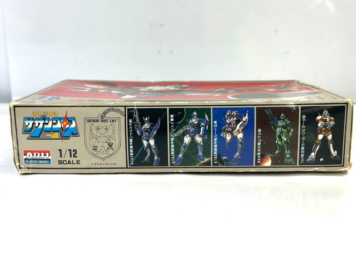 デカール欠品 未組立品 超時空騎団サザンクロス シリーズNo.1  女性憲兵隊 憲兵隊スーツ ラーナ少尉 1/12スケール プラモデル 5/29