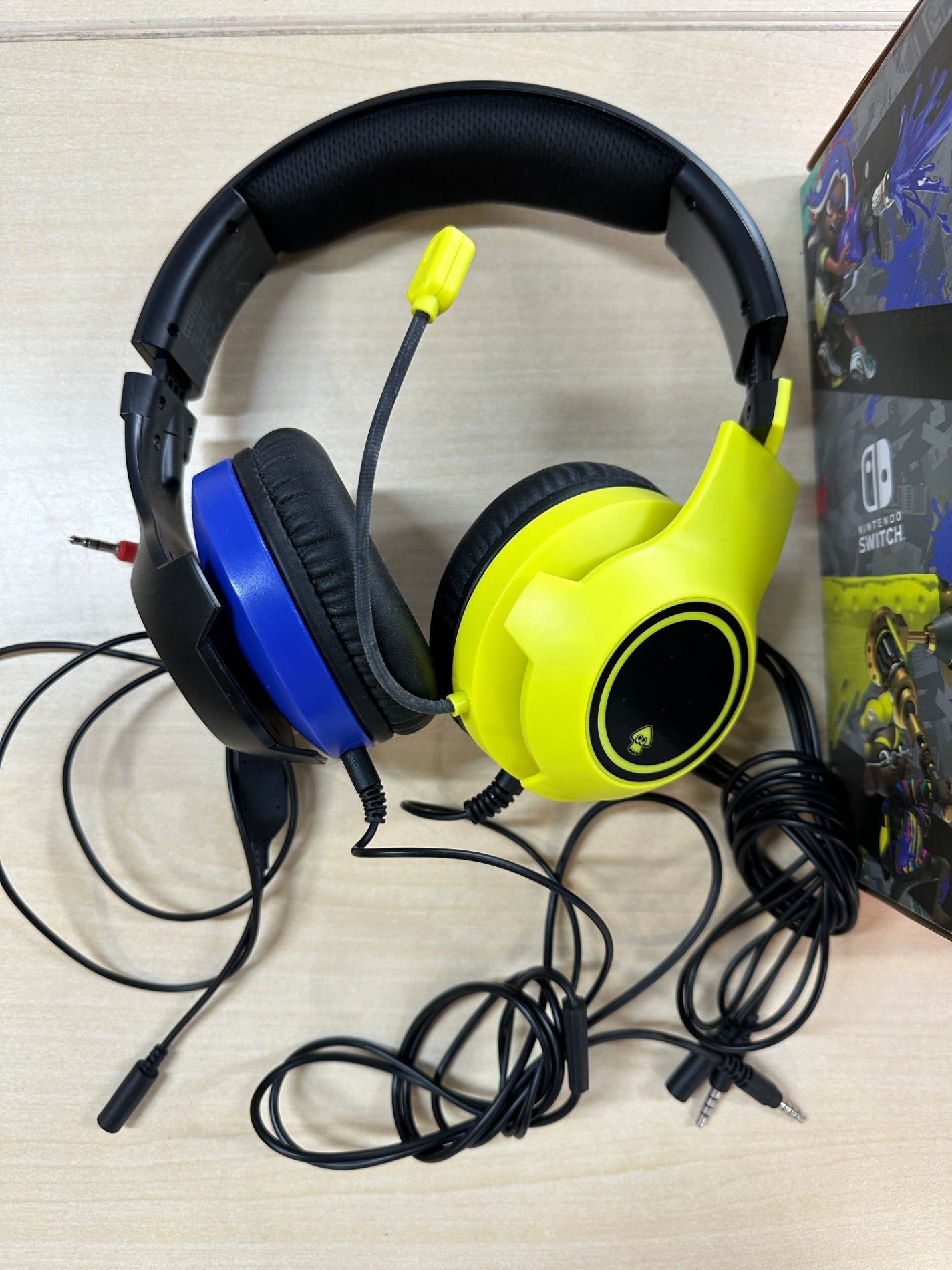 【任天堂ライセンス商品】スプラトゥーン3 ホリゲーミングヘッドセット スタンダード for Nintendo Switch【Lite・有機ELにも対応】