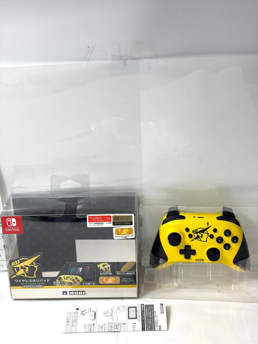 箱付き　HORI ワイヤレスホリパッド ピカチュウ POP Switch ポケモン 限定デザイン 純正ライセンス