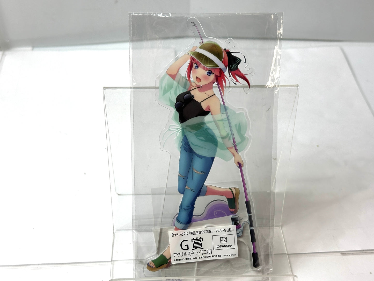 きゃらっとくじ 映画 五等分の花嫁 おさかな日和 アクリルスタンド  アクスタ 4個セット  中野 一花 二乃 三玖 五月 11/21