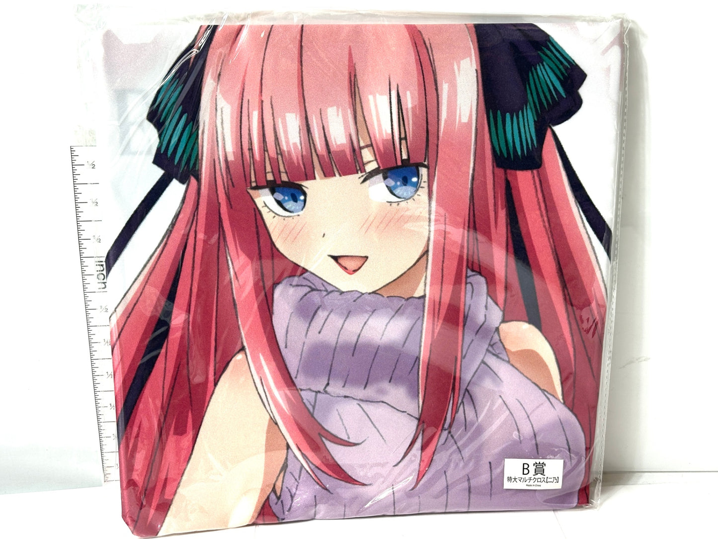 きゃらっとくじ 五等分の花嫁 Winter Dating 特大マルチクロス 6枚セット A〜E ラスト賞 中野一花 二乃 三玖 四葉 五月 集合 10/1