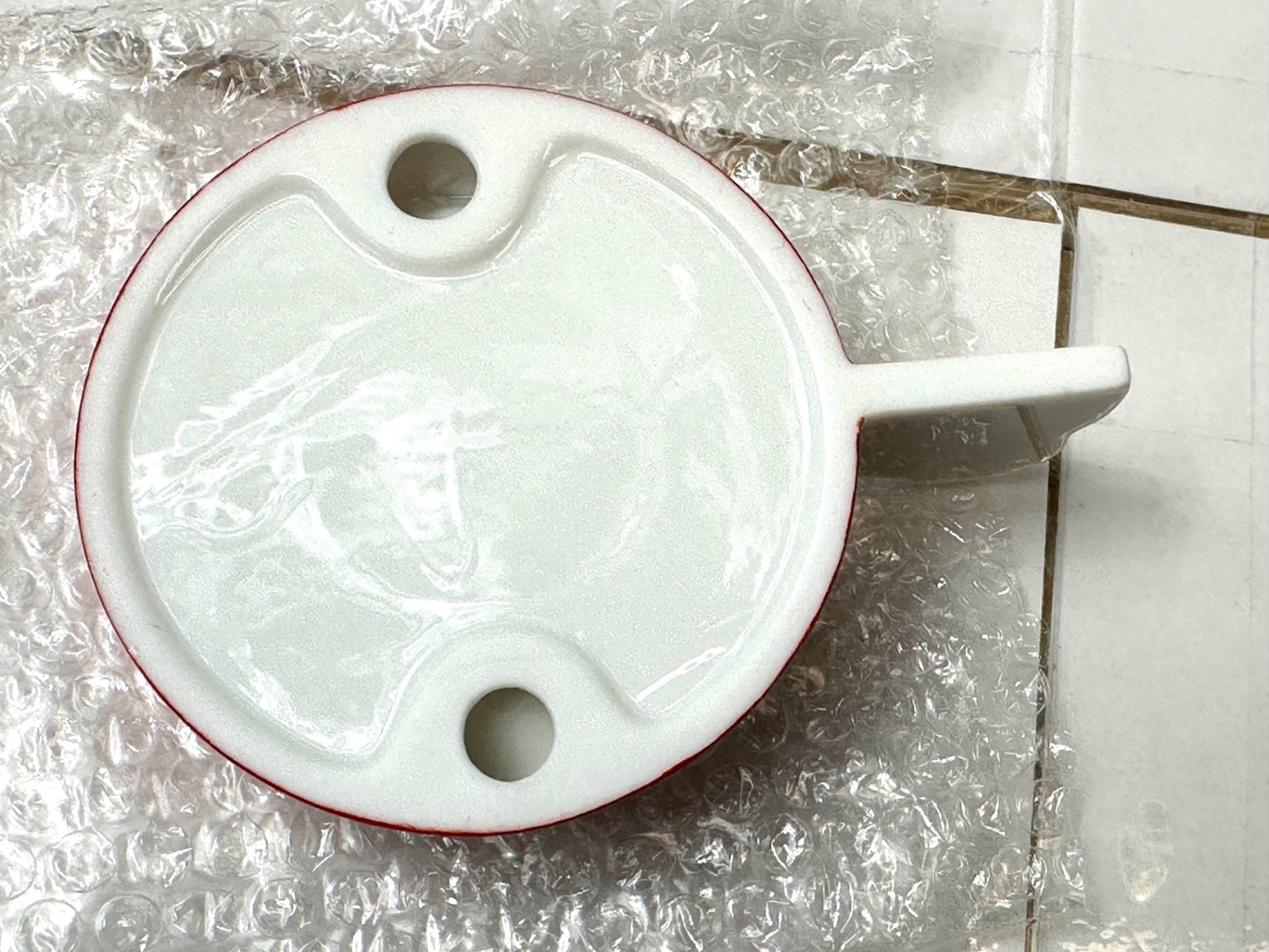 開封済み未使用品 サンリオ スヌーピー キッチンツールタテ ピーナッツ 陶器製 12/23