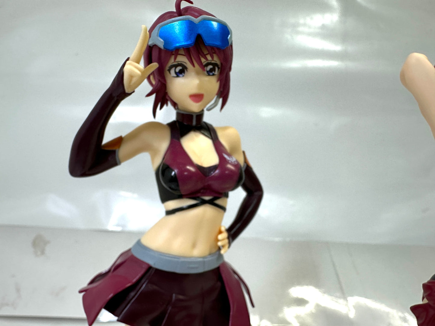 現状品 機動戦士ガンダムSEED FREEDOM ルナマリア・ホーク フィギュア 3体セット レーシングver. 水着 制服 6/11