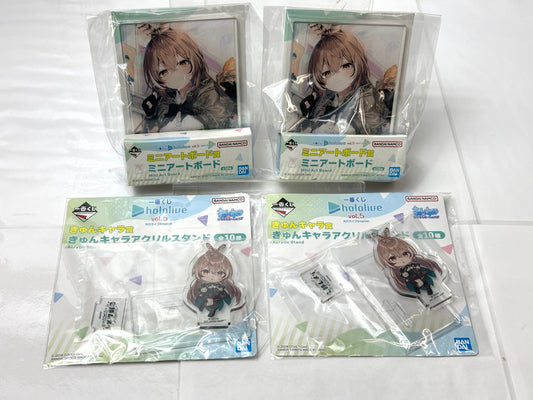 一番くじ hololive ホロライブ 七詩ムメイ ミニアートボード アクリルスタンド まとめセット 9/5