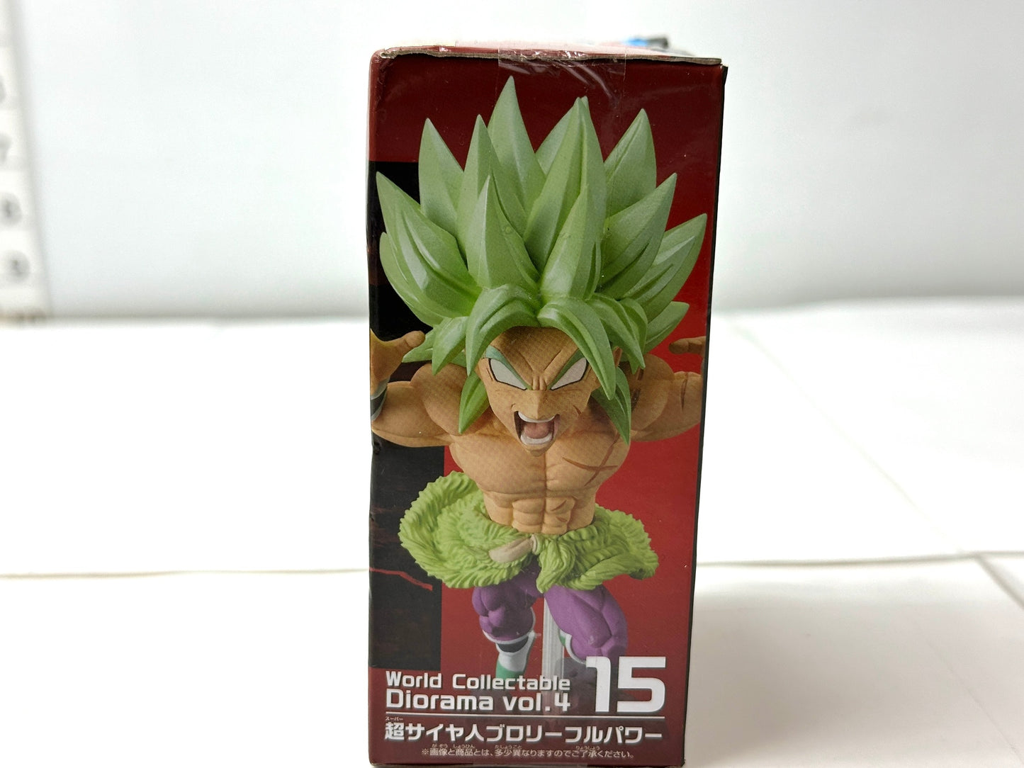 WCD ドラゴンボール超 ワールドコレクタブルジオラマ vol.4 C.超サイヤ人ブロリーフルパワー フィギュア 12/29