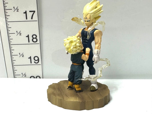現状品 メガハウス ドラカプ ドラゴンボールカプセル 愛する者のための戦い!! 魔人ブウ編 愛する者のために・・ベジータ＆トランクス フィギュア 3/11 ⑦