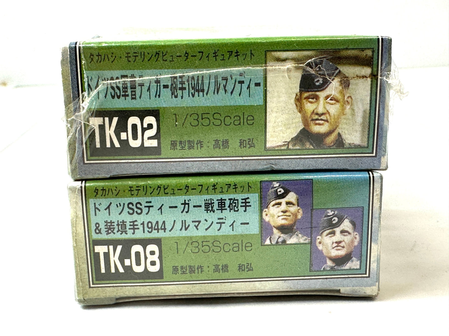 タカハシモデリング ピューターモデリングキット 1/35 TK-02 ドイツSS軍曹ティガー砲手 1944ノルマンディー TK-08 ドイツSSティガー戦車砲手＆装填手  1944ノルマンディー10/3